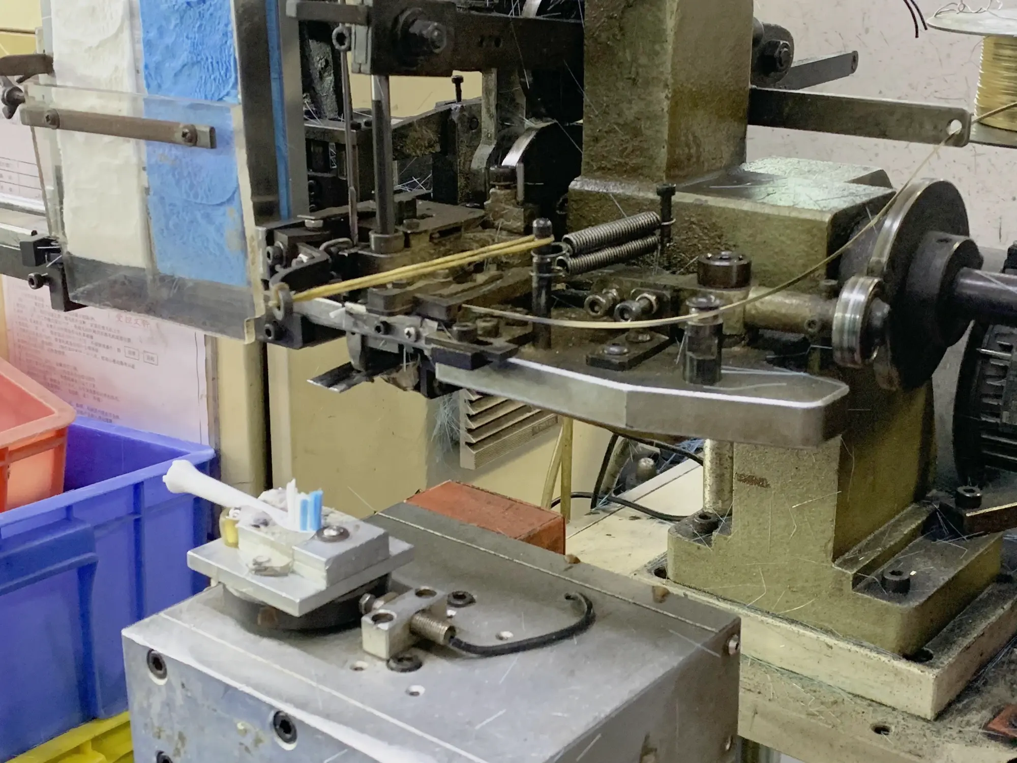 Wide view of the manufacturing workshop