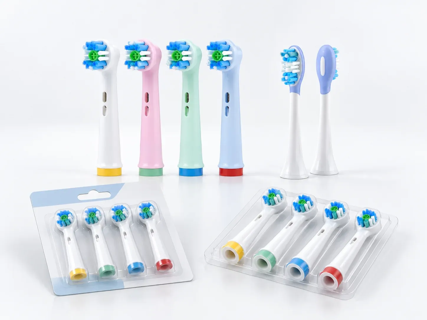 Replacement brush heads